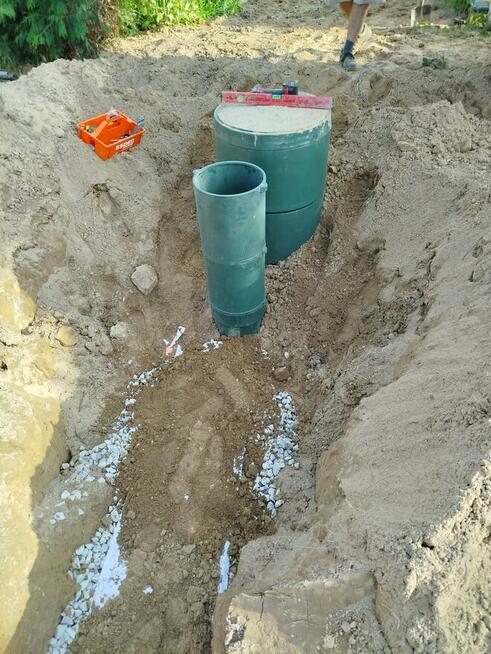 Usługi minikoparką i przyłącza wodno-kanalizacyjne