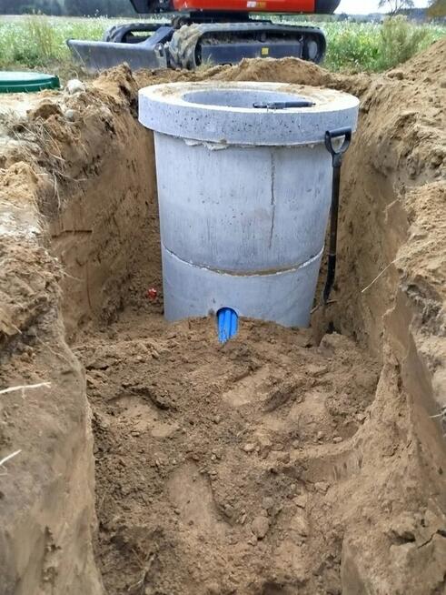 Usługi minikoparką i przyłącza wodno-kanalizacyjne