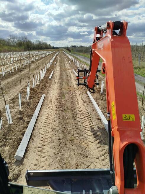 Usługi minikoparką i przyłącza wodno-kanalizacyjne