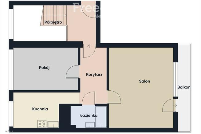 2 pokoje | balkon | niski blok | ul. Sułkowskiego