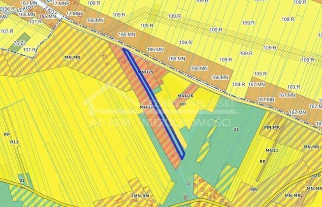 Działka inwestycyjna Uściąż gm. Karczmiska, Uściąż