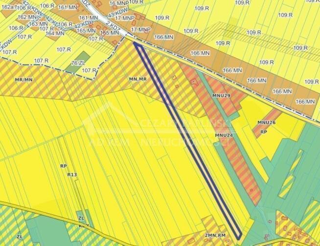 Działka inwestycyjna Uściąż gm. Karczmiska, Uściąż
