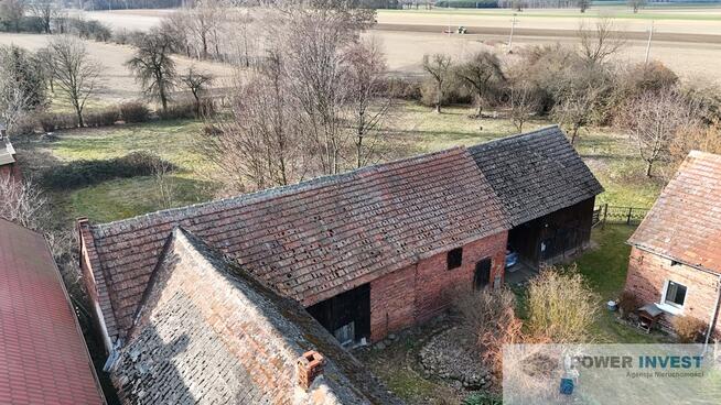 Siedlisko 1,02 ha, stodoły, dom, fotowoltaika