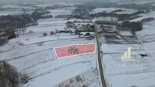 Działka inwestycyjna Niechobrz gm. Boguchwała,