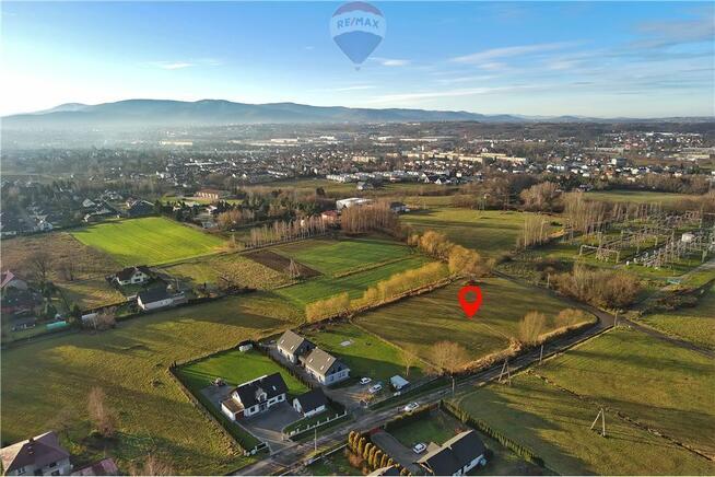 Duża działka usługowa w Komorowicach Krakowskich