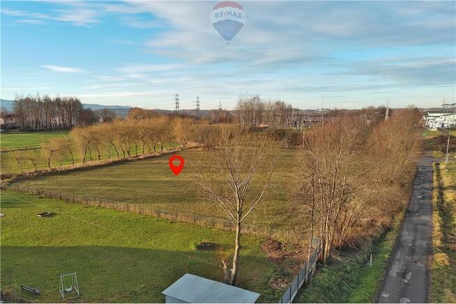 Duża działka usługowa w Komorowicach Krakowskich