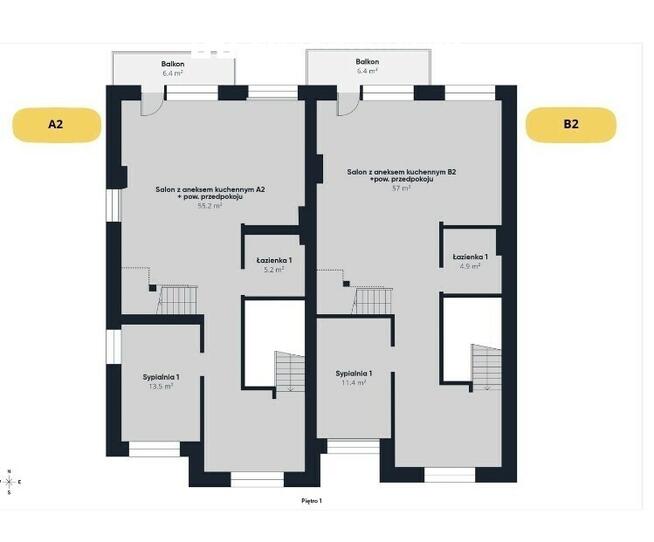 Mieszkania stan deweloperski - kameralna zabudowa