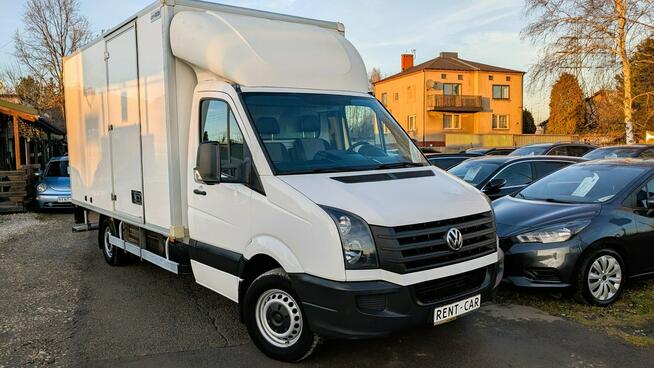 Volkswagen Crafter 2.0TDi*163PS*OPŁACONY*Bezwypadkowy*KONTENER*3-Osoby Klima*GWARANCJA 24