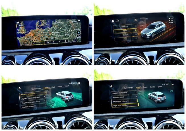 Mercedes A 180 180 AMG Full Led Navi Kamera Skóra Full Opcja Serwis