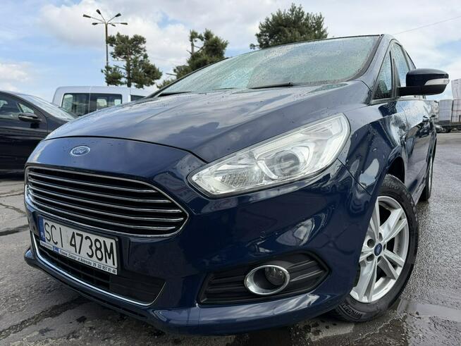 Ford S-Max Klimatronic 2-stref, Podgrz. fotele, Hak, Ele szyby 4x, Ele lusterka