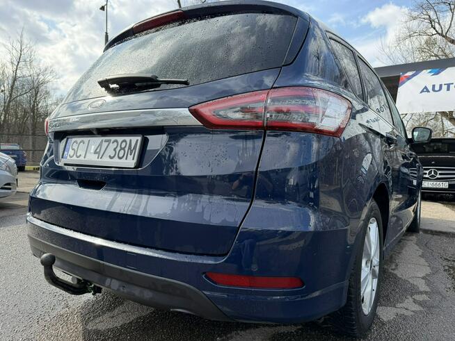 Ford S-Max Klimatronic 2-stref, Podgrz. fotele, Hak, Ele szyby 4x, Ele lusterka