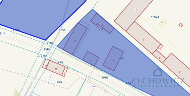 Działka rolna Dalborowice gm. Dziadowa Kłoda, Akacjowa