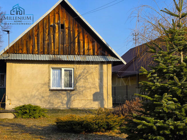 Działka 9 arów z domem i garażem | Wólka Podleśna