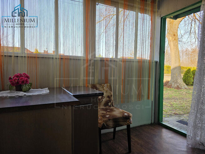 Działka 9 arów z domem i garażem | Wólka Podleśna