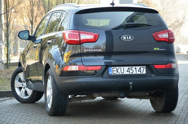 Kia Sportage Czarna Zarejestrowana 1.6GDI 135KM Serwis Navi Kamera Parktronik Alu