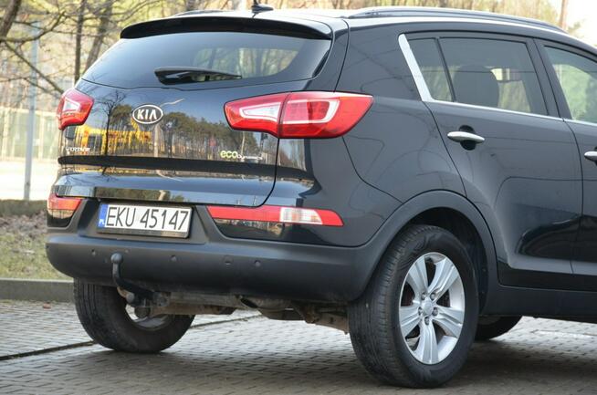 Kia Sportage Czarna Zarejestrowana 1.6GDI 135KM Serwis Navi Kamera Parktronik Alu