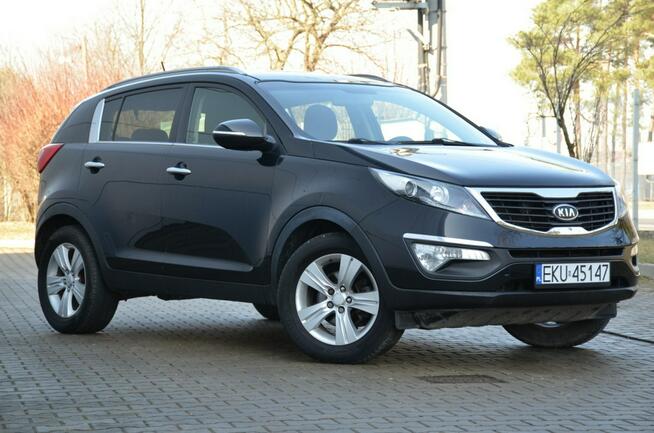 Kia Sportage Czarna Zarejestrowana 1.6GDI 135KM Serwis Navi Kamera Parktronik Alu