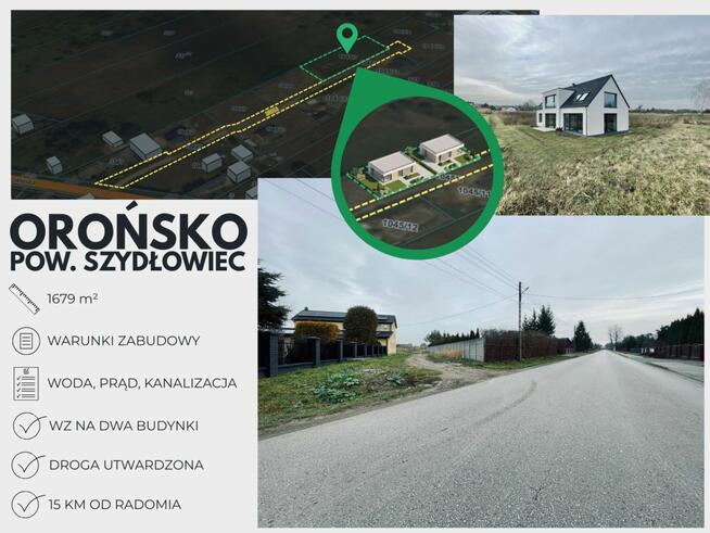 Działka budowlana Orońsko, Starowiejska