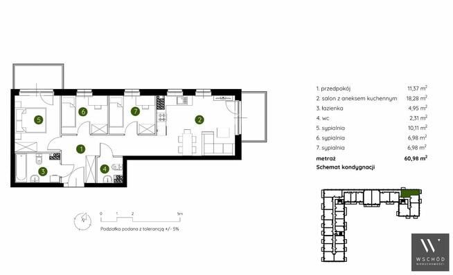 Mieszkanie Kraków Prądnik Biały