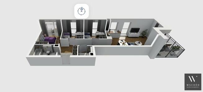 Mieszkanie Kraków Prądnik Biały