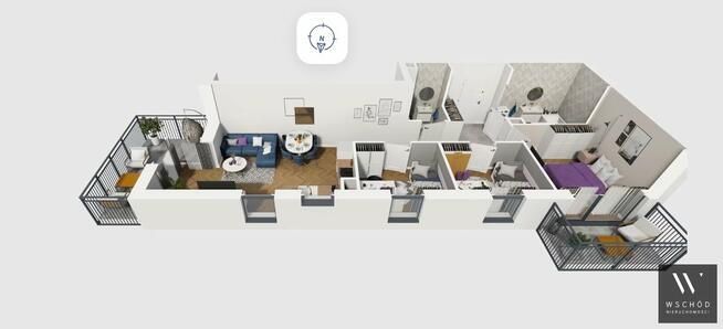 Mieszkanie Kraków Prądnik Biały