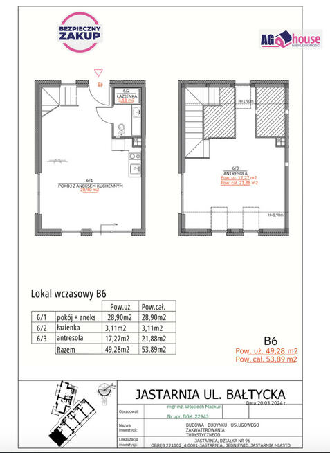 Mieszkanie Jastarnia, Bałtycka