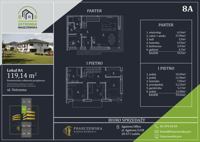 Dom Lublin Szerokie, Ustronna