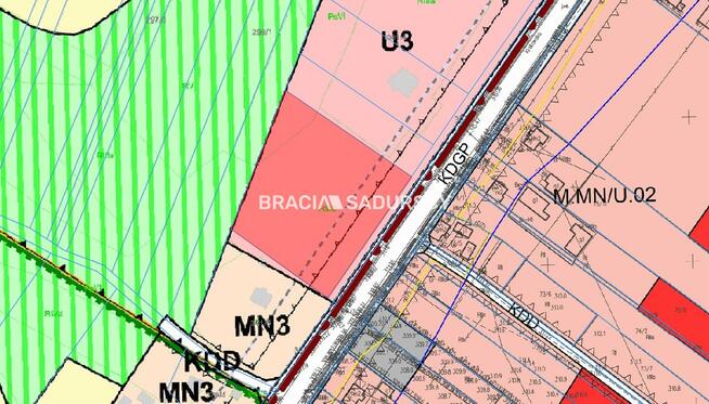 Działka usługowa Maszków gm. Iwanowice