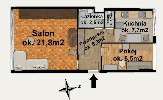 Mieszkanie Wrocław Wrocław-Fabryczna, Grabiszyn, al. gen. Józefa Hallera