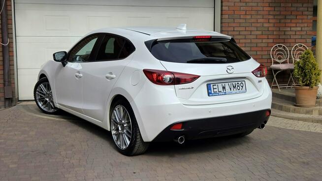 Mazda 3 2.0 165KM,SkyActiv,NAWIGACJA, Head-Up,BIAŁA PERŁA najbogatsza wersja