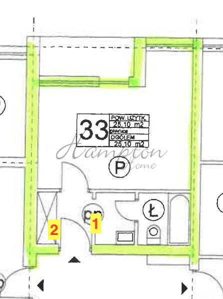 Mieszkanie Warszawa gm. Mokotów Mokotów, Giordana Bruna