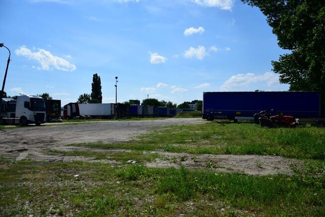 Utwardzony plac 1 ha, media, ogrodzenie – Dąbie