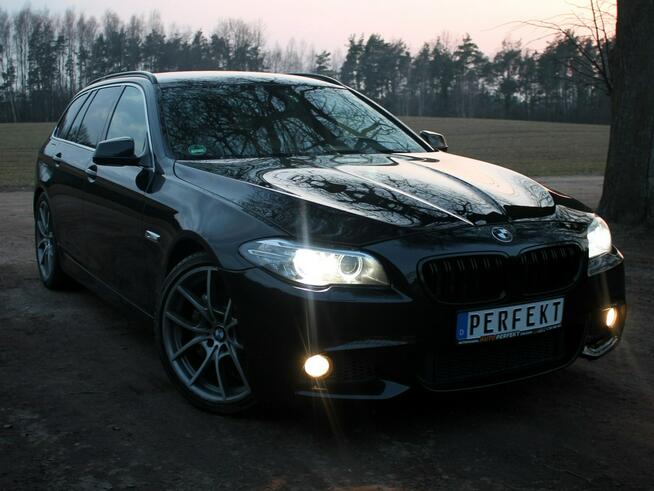 BMW 520 F10 F11 2.0 D 218 KM Automat BIXENON Skóra KAMERY Navi SERWIS Hak !