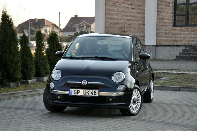 Fiat 500 1.2i(69KM)*Panorama*Klimatronik*Welur*Chrom*I Właściciel*Alu15"ASO