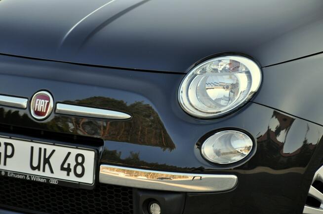 Fiat 500 1.2i(69KM)*Panorama*Klimatronik*Welur*Chrom*I Właściciel*Alu15"ASO