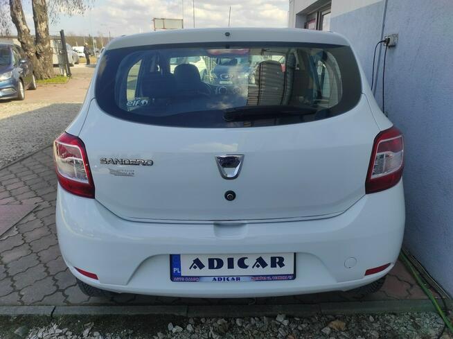 Dacia Sandero krajowy, niski przebieg, org.radio CD/BT AUX/USB, isofix, Bez turbo