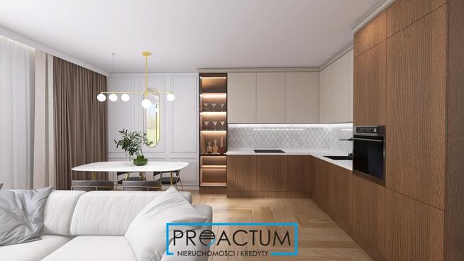 Nowoczesny dom szeregowy z ogródkiem i garażem