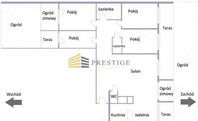Apartament z ogródkiem 4 sypialnie Wilanów