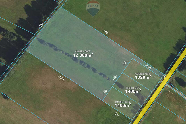 Działka 1400 m2 z warunkami zabudowy gm.Włocławek