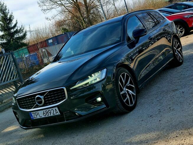 Volvo V60 1Wł Full LED R-Design Serwis Parktronic ACC Navi Bluetooth Gwarancja