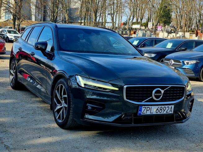 Volvo V60 1Wł Full LED R-Design Serwis Parktronic ACC Navi Bluetooth Gwarancja