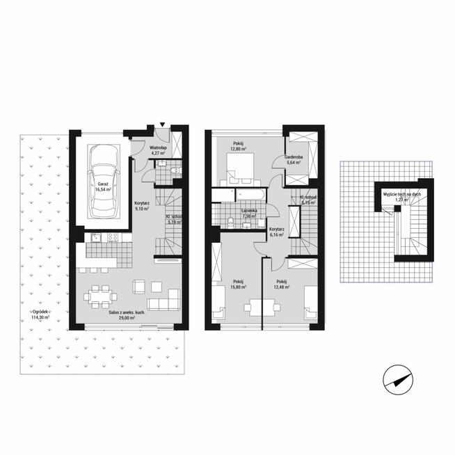 Dom Kraków gm. Kraków-Krowodrza Zwierzyniec, Wiosenna