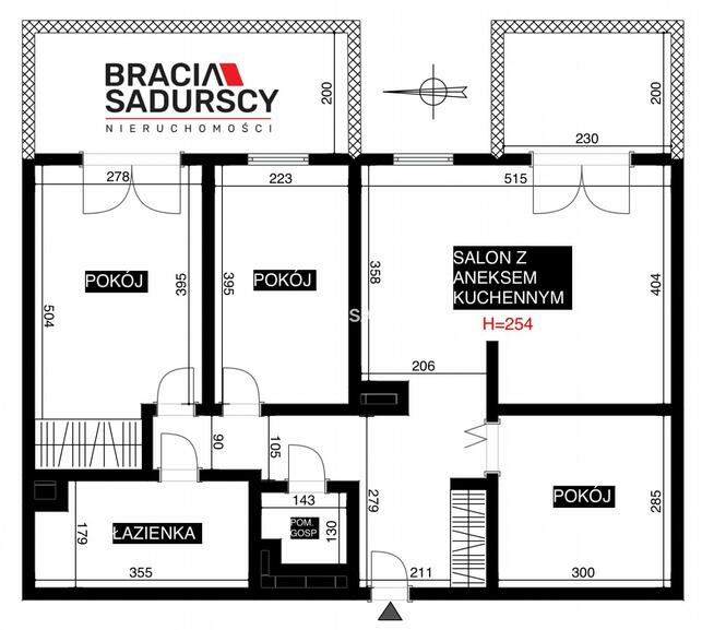 Mieszkanie Kraków Bieżanów-Prokocim, Złocień, Domagały