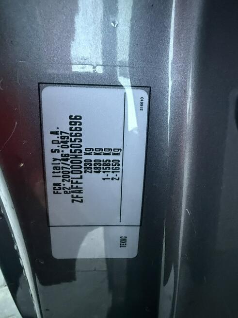 Fiat Talento 1.6DCi 2017r Klimatyzacja Brygadówka Dubel Kabina Euro 6