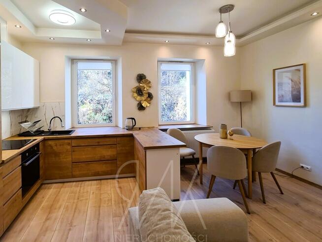 mieszkanie Podgórze blisko PKP widok na zieleń