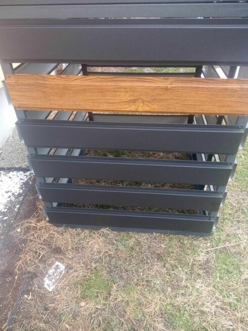 Ceownik Trapezowy 25cm Wiata Płot Ogrodzenie Antracyt