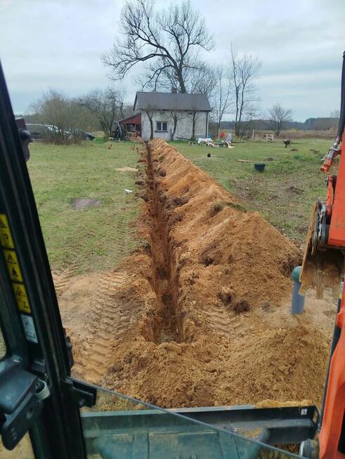Usługi minikoparką i wiercenie studni głębinowych