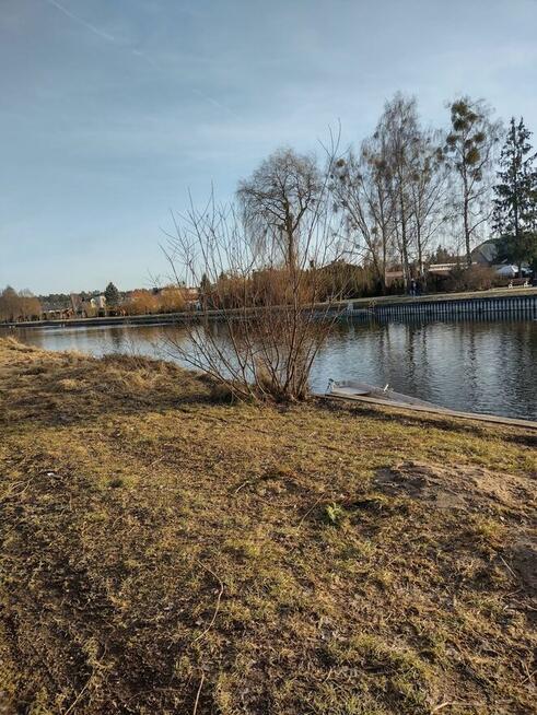 Działka rod przy kanale Bystrym