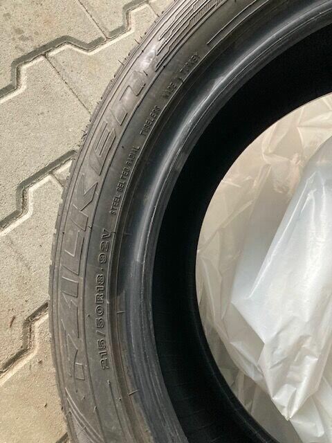 Opony Falken 215/50 R18 letnie NOWE sprzedam