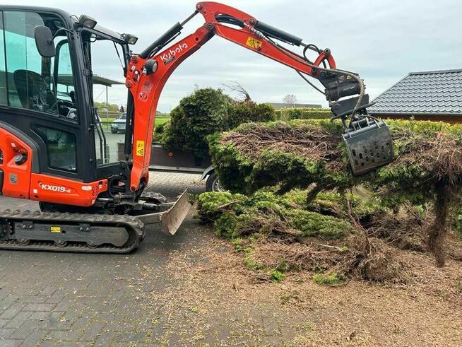 Wynajem minikoparki koparko ładowarka minikoparka koparka